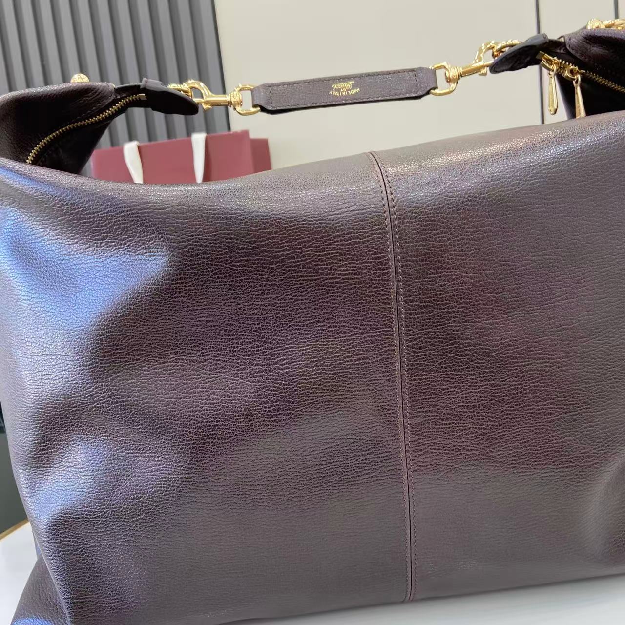 Gucci Beatrix Large Brown Leather 7 Gucci Beatrix Large Replica Brown Leather