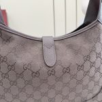 Gucci Jackie 1961 Medium Brown Suede 3 Gucci Jackie 1961 Medium Replica Brown Suede