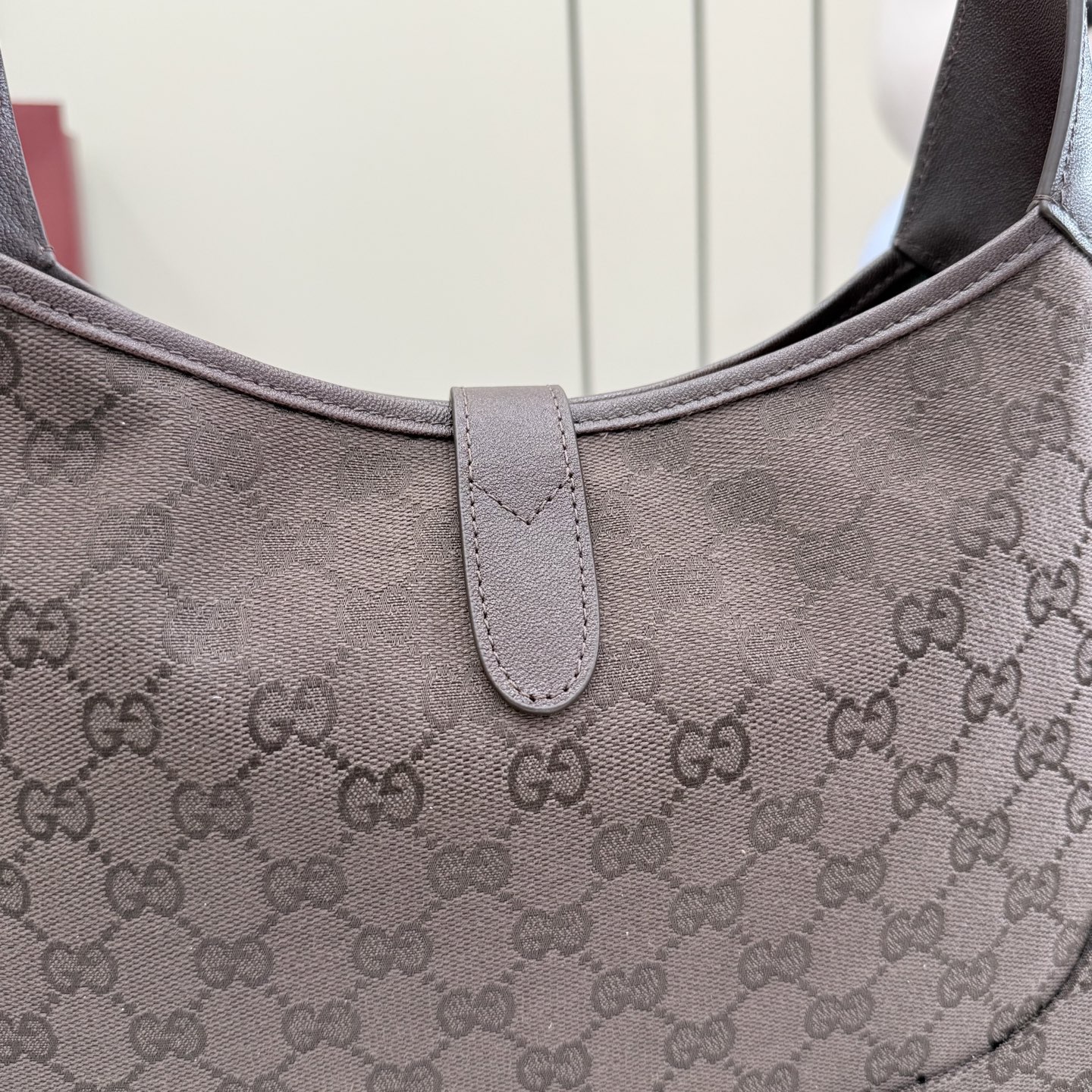 Gucci Jackie 1961 Medium Brown Suede 3 Gucci Jackie 1961 Medium Replica Brown Suede