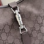Gucci Jackie 1961 Medium Brown Suede 4 Gucci Jackie 1961 Medium Replica Brown Suede