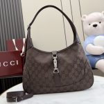 Gucci Jackie 1961 Medium Replica Brown Suede