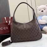 Gucci Jackie 1961 Medium Brown Suede 8 Gucci Jackie 1961 Medium Replica Brown Suede