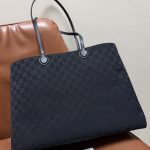 canvas-2.jpg Gucci NY Large Tote Replica - Side View