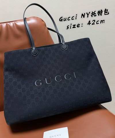 Gucci NY Large Tote Replica - Side View