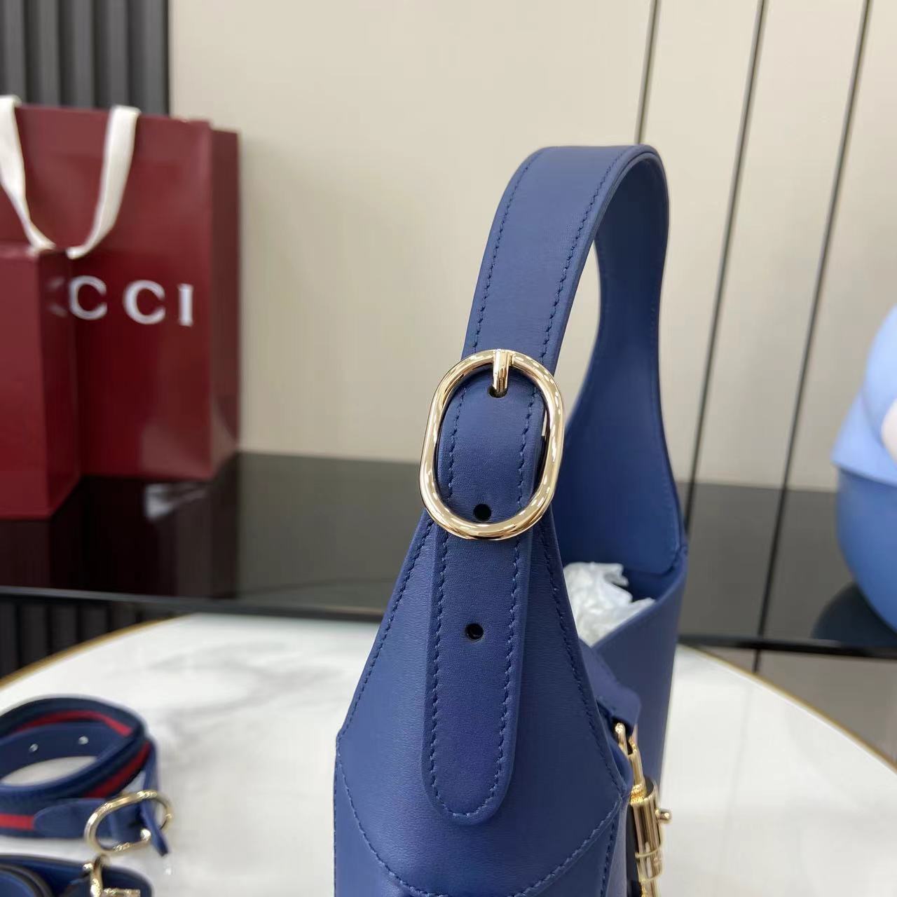 Gucci Jackie 1961 Small Replica Deep Blue