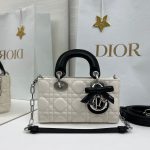 djoy_mini_black-and-white2 Dior Lady D-Joy Mini Replica - Front View