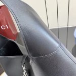 Gucci Jackie 1961 Large Full Black Leather 11 Gucci Jackie 1961 Large Replica Full Black Leather