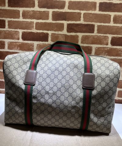 Gucci Holdall Bag Replica - Logo Close-up