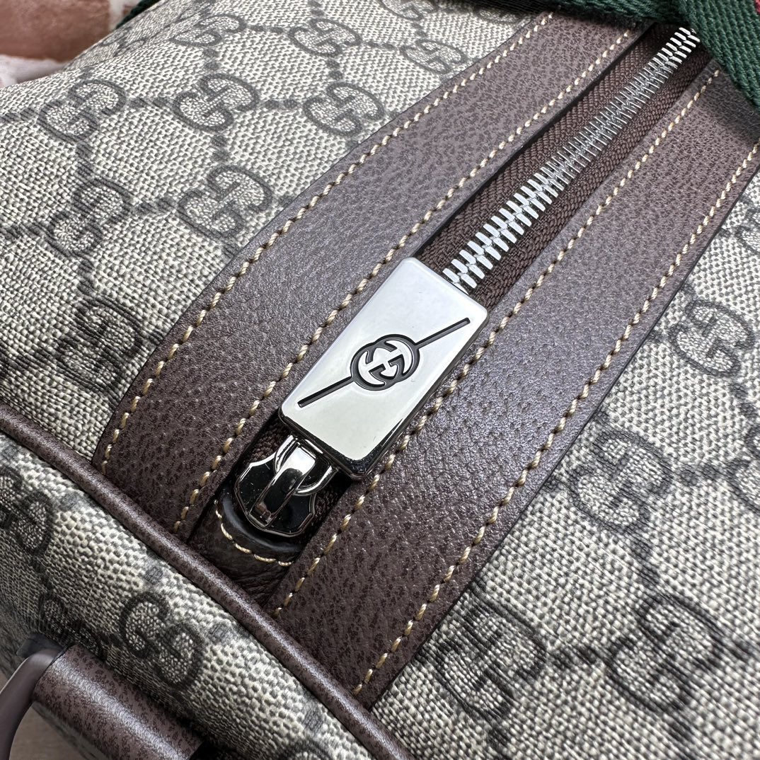 gray-8.jpg Gucci Holdall Bag Replica - Side View