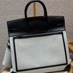 hac40cargo_black-white3 Hermès HAC 40 Cargo replica - side view