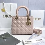 lady_dior_med_light-pink2 Dior Lady Dior Medium Replica - Front View