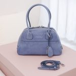 Miu Miu Vivant Bag Replica - Aged Leather Front View