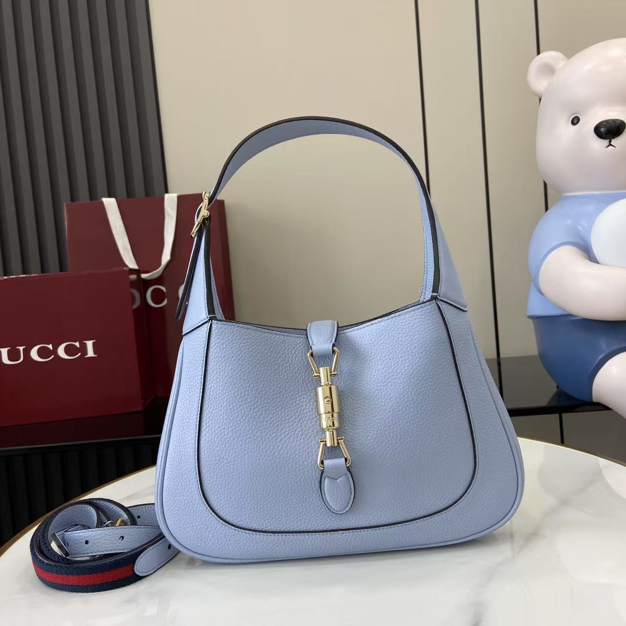 Gucci Jackie 1961 Small Replica Sky Blue