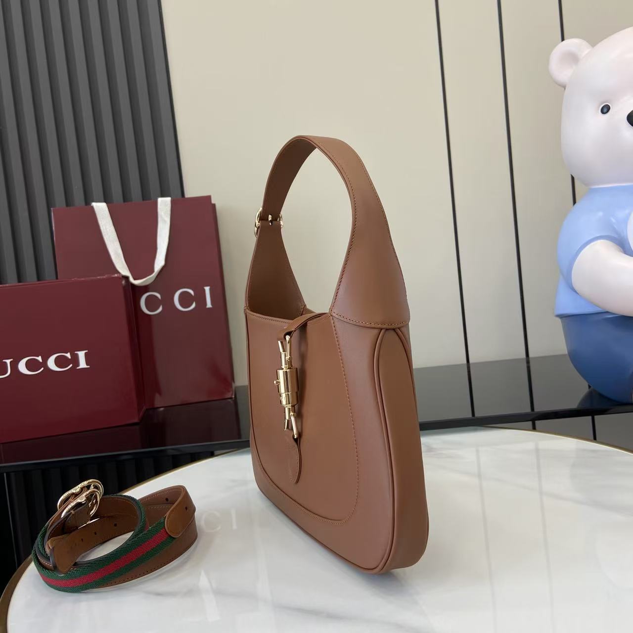 Gucci Jackie 1961 Small Replica Tan