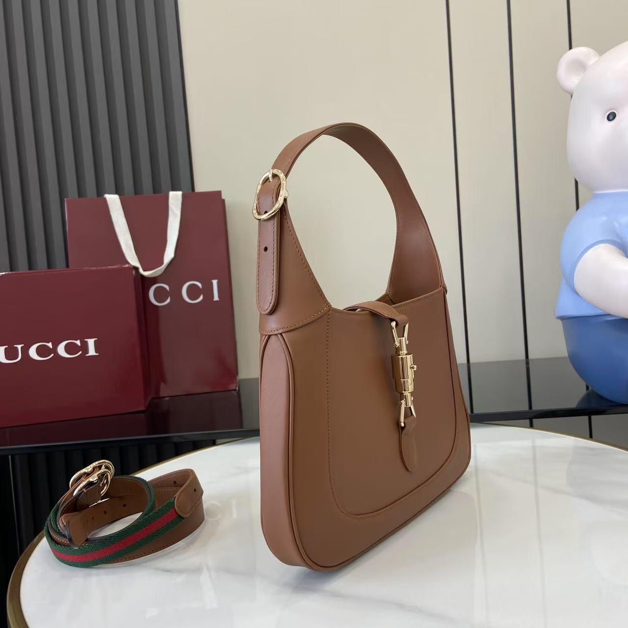 Gucci Jackie 1961 Small Replica Tan