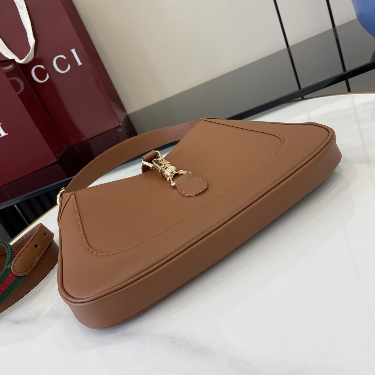 Gucci Jackie 1961 Small Replica Tan